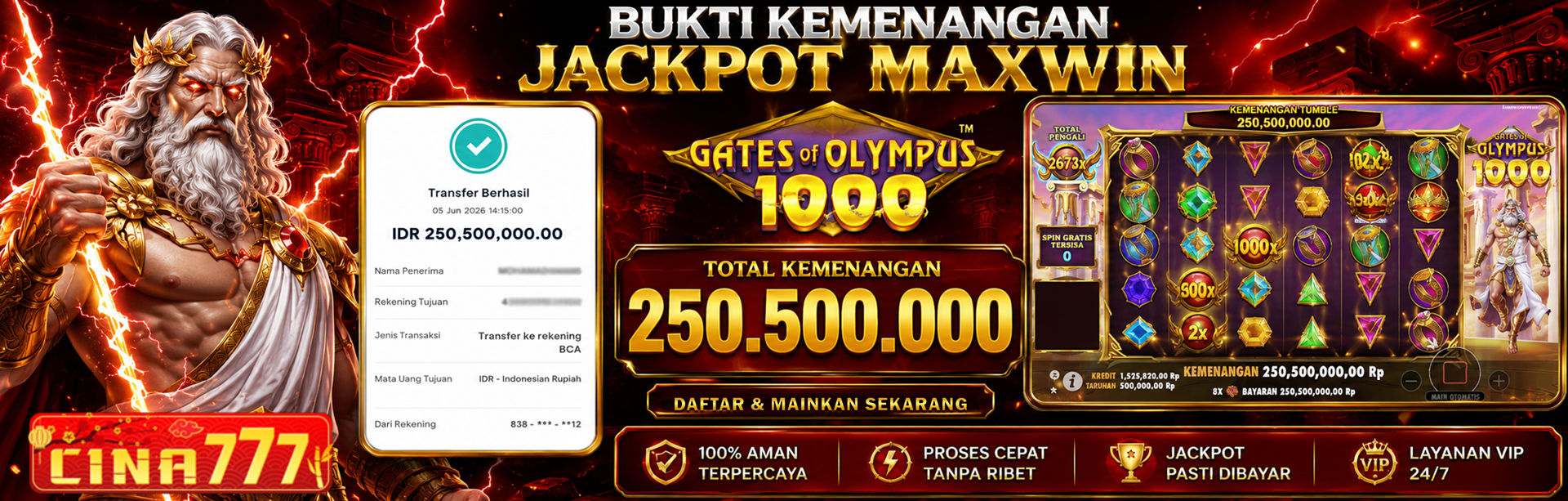 JACKPOT MEMBER CINA777 PRAGMATIC