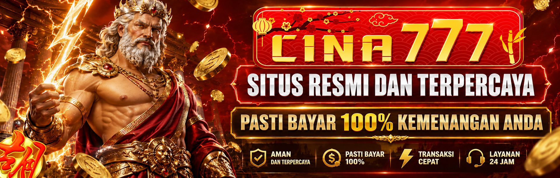 SITUS RESMI DAN TERPERCAYA PASTI BAYAR KEMENANGAN ANDA CINA777