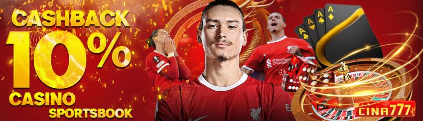 Cashback Sports & Casino Hingga 10%